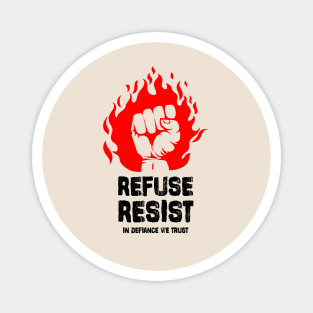 Refuse/Resist Magnet